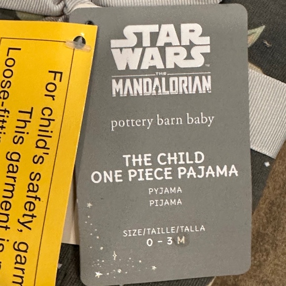 Star Wars™ The Mandalorian™ Grogu™ Organic Cotton Nursery Pajama PBK - Picture 5 of 8